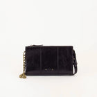 Mini Farawa Leather Bag black