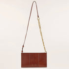 Mini Farawa Leather Bag deep tan