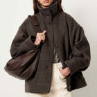 Nariwa Short Coat cinderock