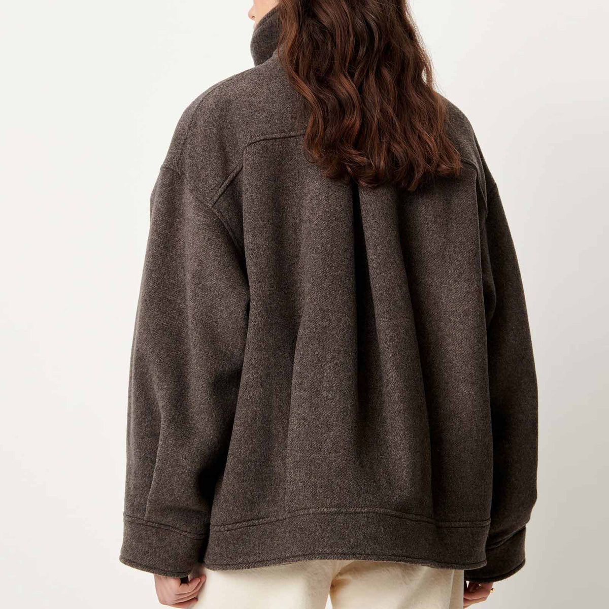 Nariwa Short Coat cinderock