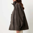 Nariwa Short Coat cinderock