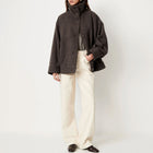 Nariwa Short Coat cinderock