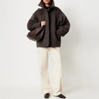 Nariwa Short Coat cinderock
