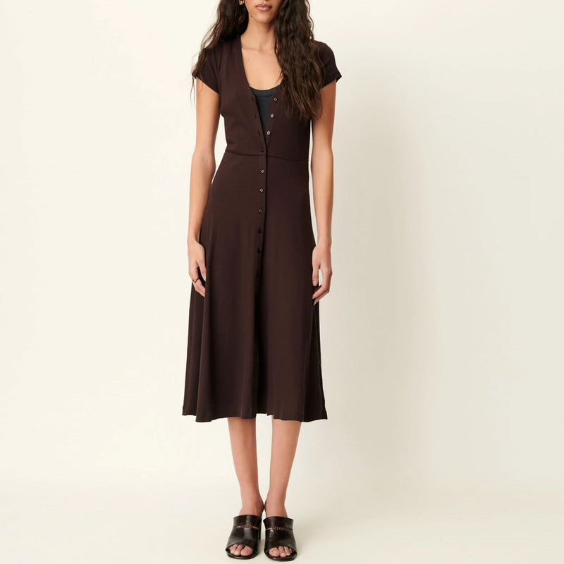 Nea Dress ganache Sessùn