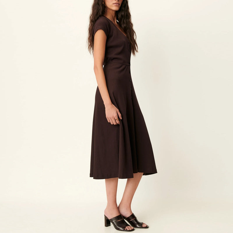 Nea Dress ganache Sessùn