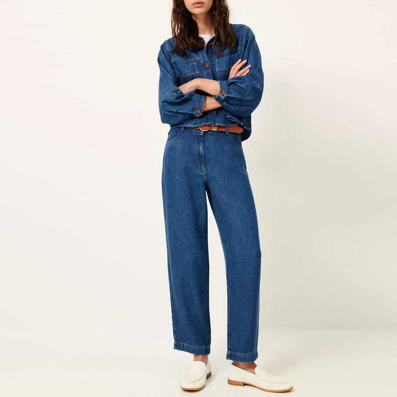 Nica Pants denim blue Sessùn