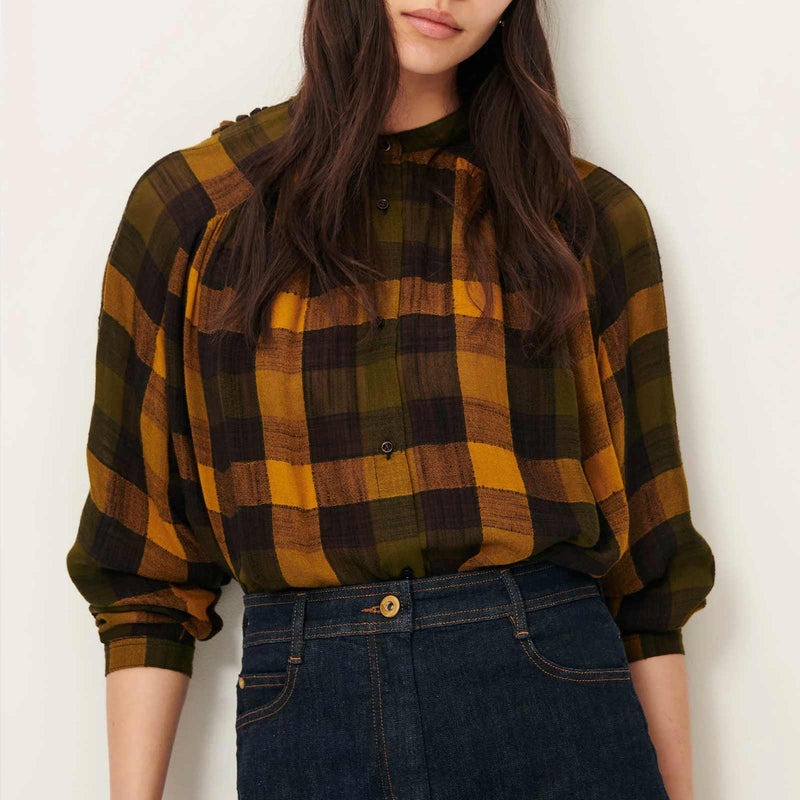 Nicolas Blouse forest Sessùn