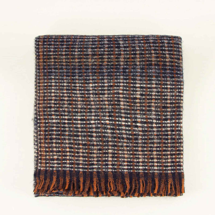 Niu Pio Scarf blue denim