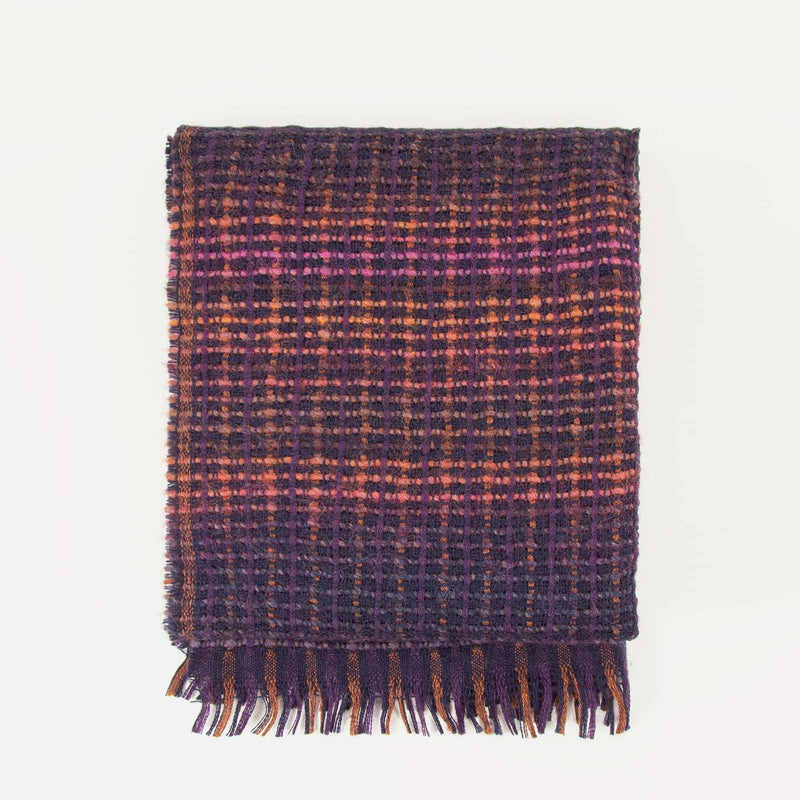 Niu Pio Scarf ruby blue Sessùn