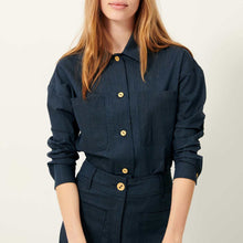 Notteri Shirt worker blue