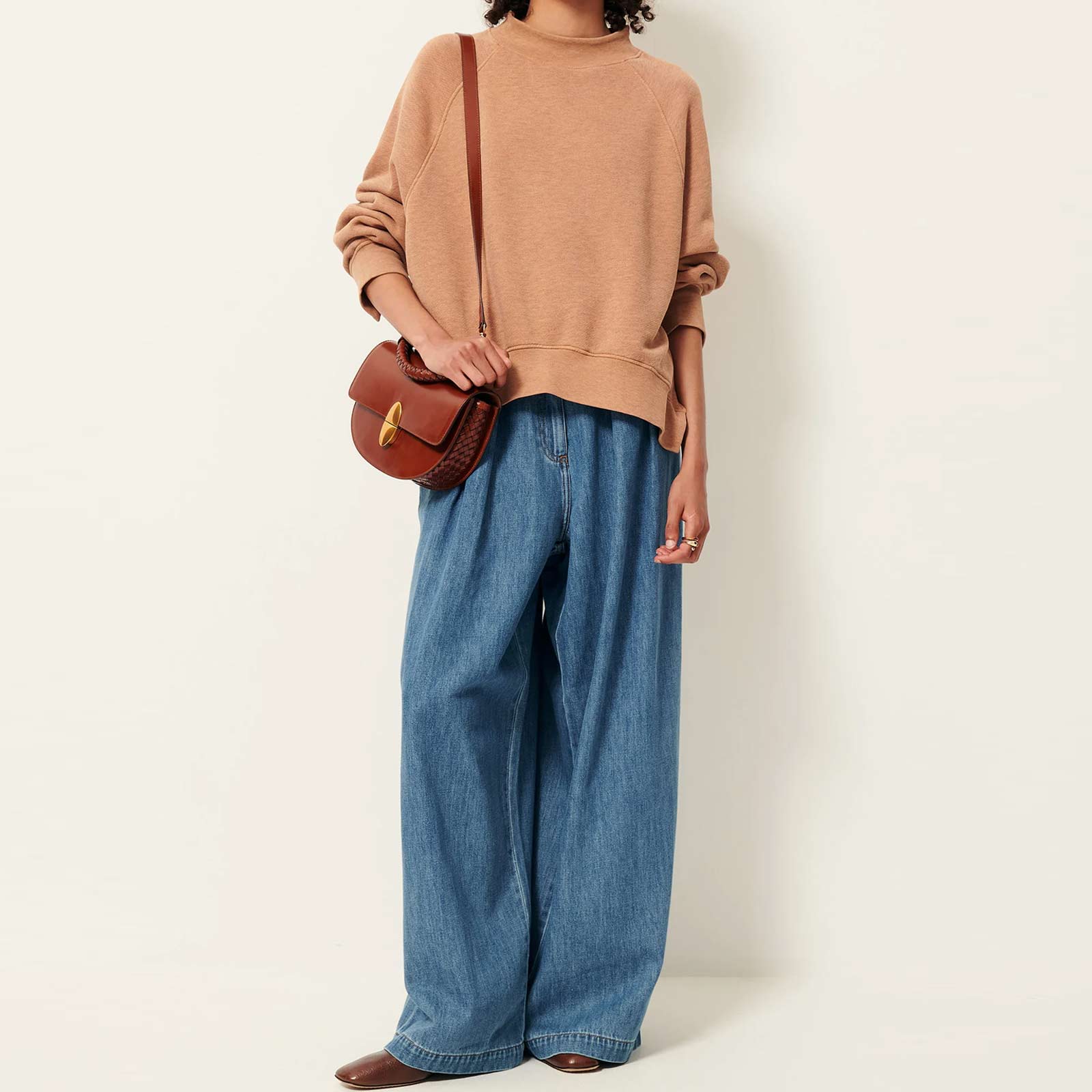 Oliveira Oversized Sweat stoneglaze Sessùn