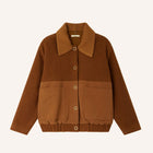 Paopao Boiled Wool Coat bruyère Sessùn