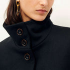 Paradise Coat black Sessùn