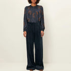 Paseo Cord Trousers night shadow Sessùn