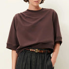 Pova Heavy Tee Shirt  espresso Sessùn