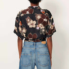Procida Blouse black hybis Sessùn