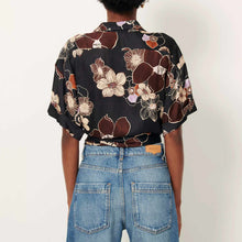 Procida Blouse black hybis Sessùn