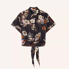 Procida Blouse black hybis Sessùn