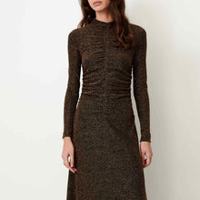Rita Long Dress night gold