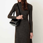 Rita Long Dress night gold