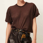 Ronn Knitted Tee Shirt mokaluz Sessùn