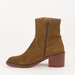 Santalina Leather Boots tobacco suede