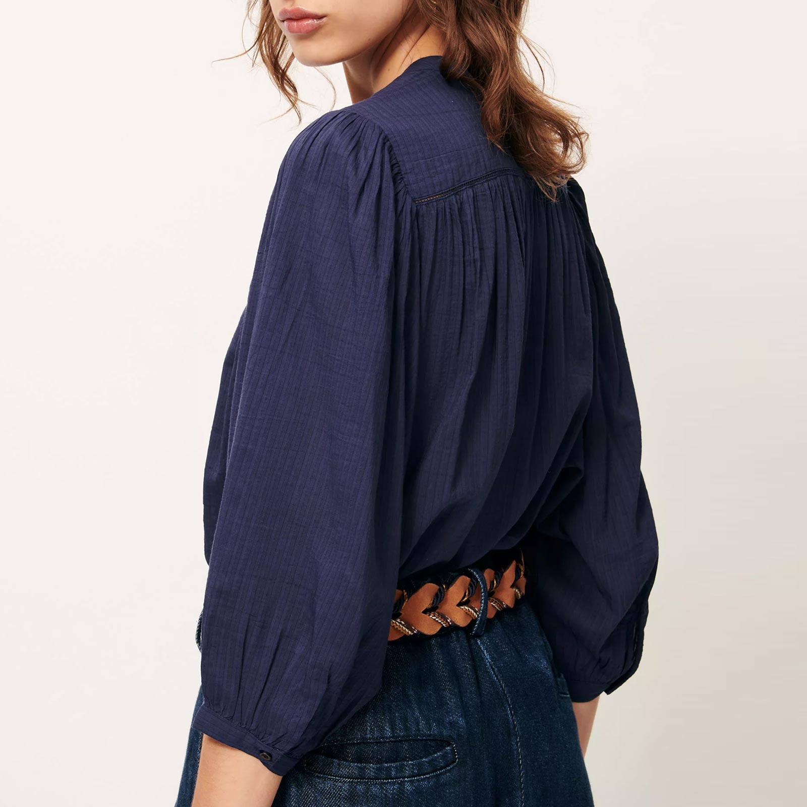 Savi Blouse indigo Sessun