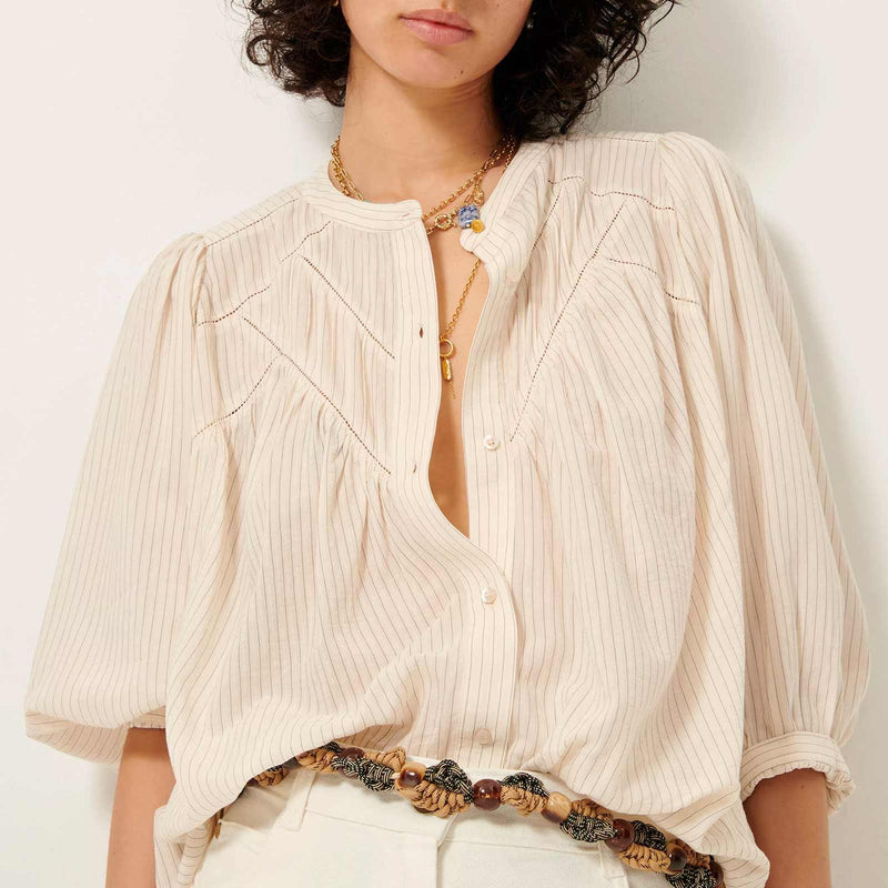 Savi Blouse sandblack Sessùn