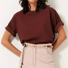 Serge CO Top burgundy