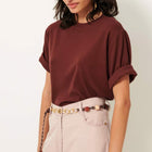 Serge CO Top burgundy