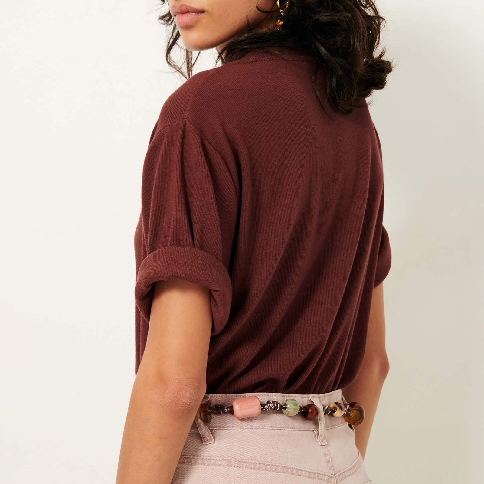 Serge CO Top burgundy