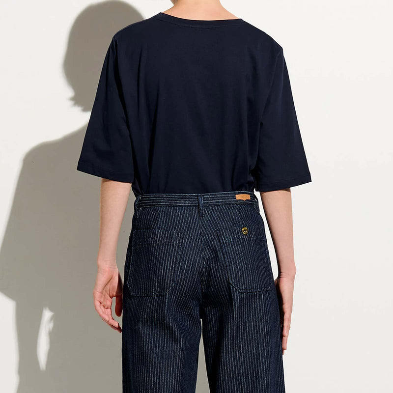 Serge Top navy