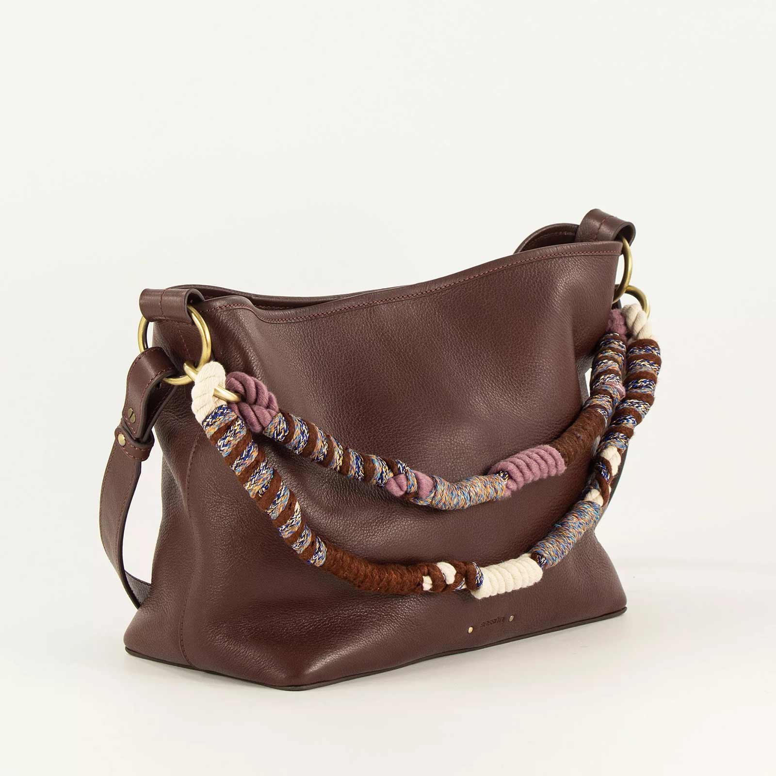 Sessun Bag leo small choco nuts