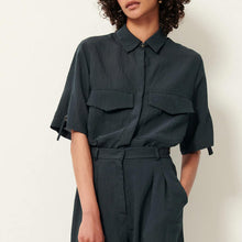 Simonin Shirt smoke green Sessùn