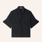 Simonin Shirt smoke green Sessùn