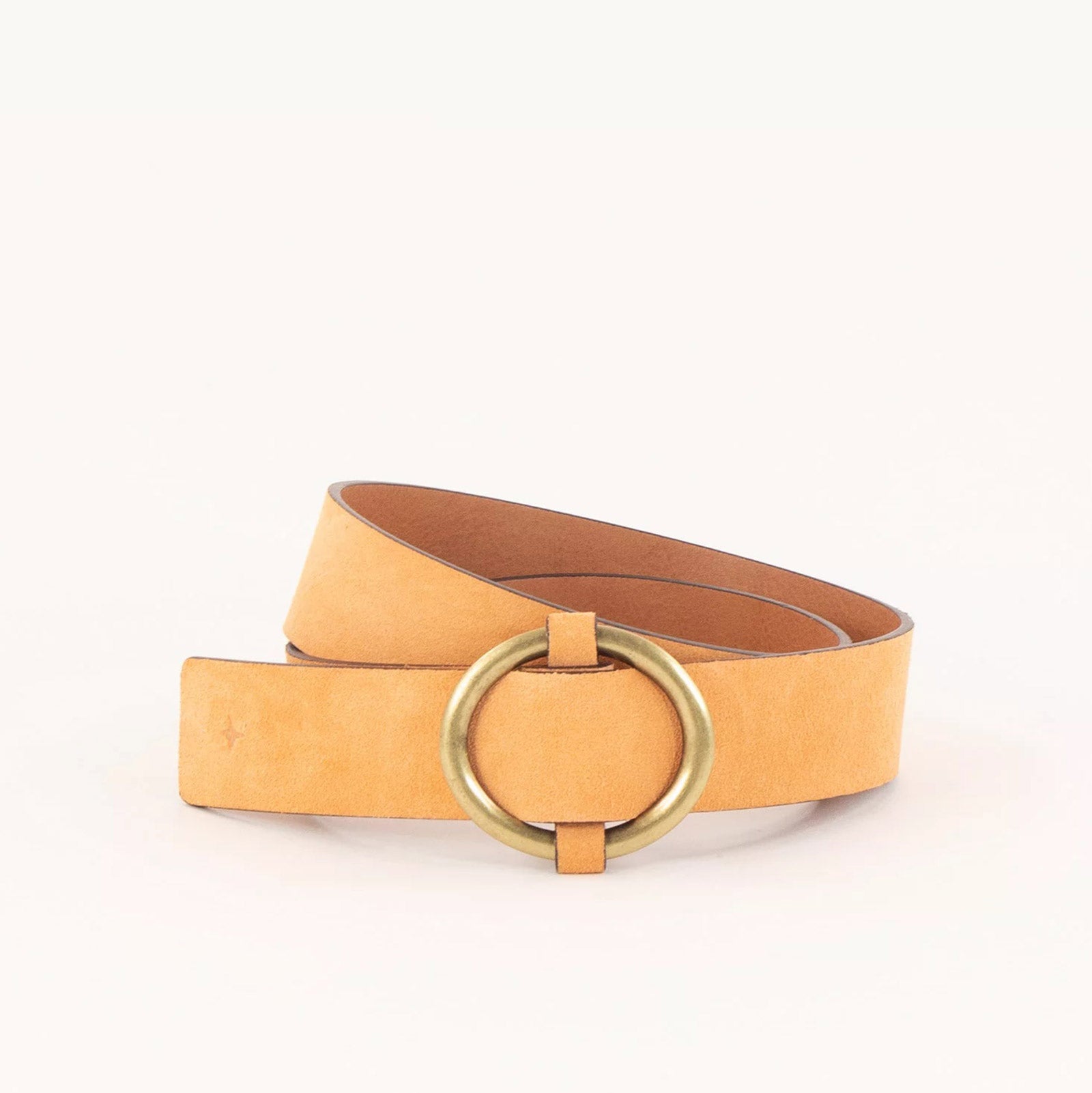 Tisao Suede Belt pale peach