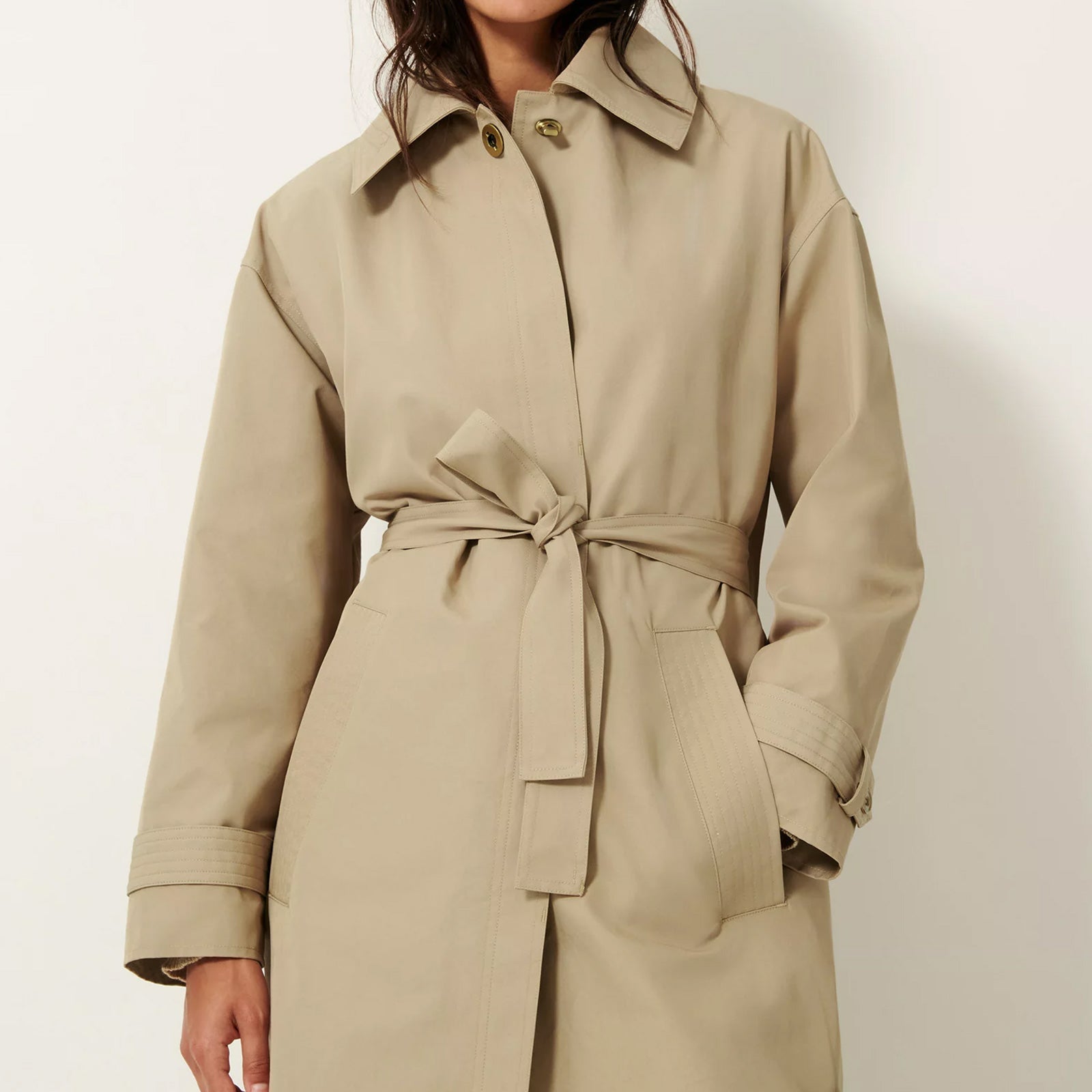 Trenchliss Coat riverstone