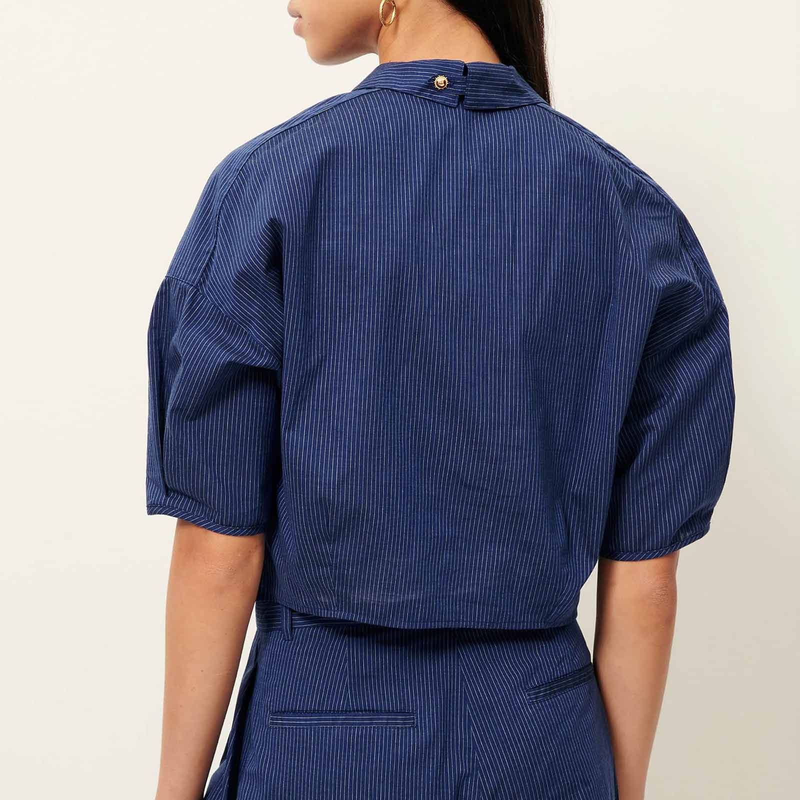 U Shirt blazer blue Sessùn