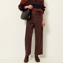 Velvet Cruise Cord Trousers coffea Sessùn