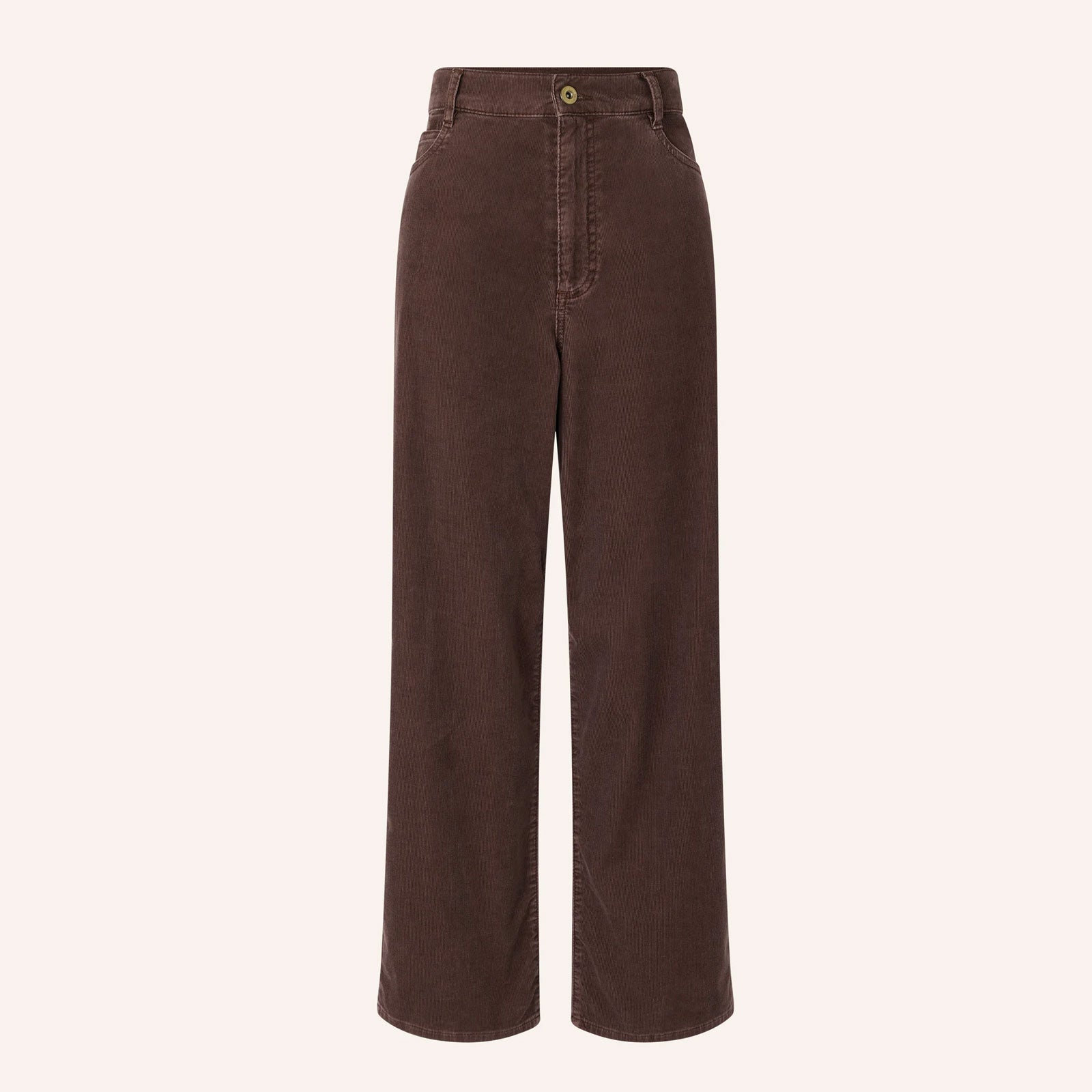 Velvet Cruise Cord Trousers coffea Sessùn