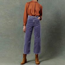 Velvet Cruise Cord Trousers lavender