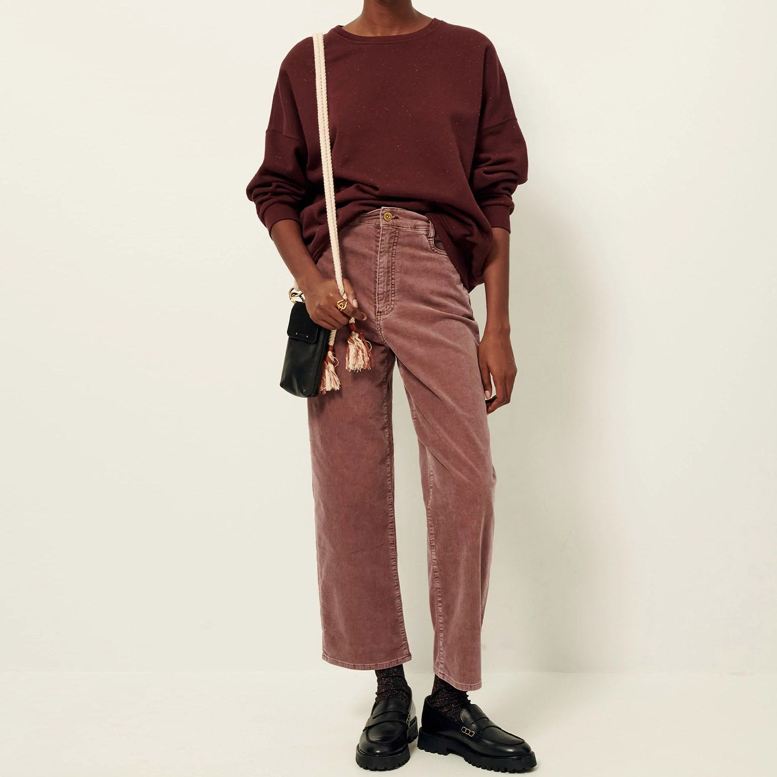 Velvet Cruise Cord Trousers woodrose