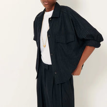Wiltonia Large Shirt navy/sand Sessùn