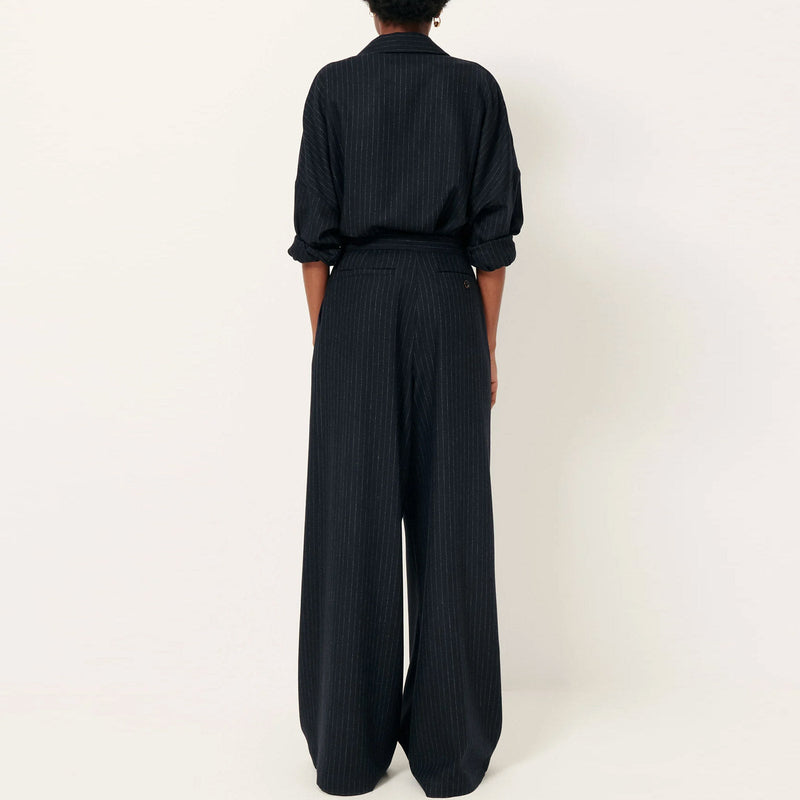 Wiltonia Large Shirt navy/sand Sessùn