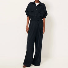 Wiltonia Large Shirt navy/sand Sessùn