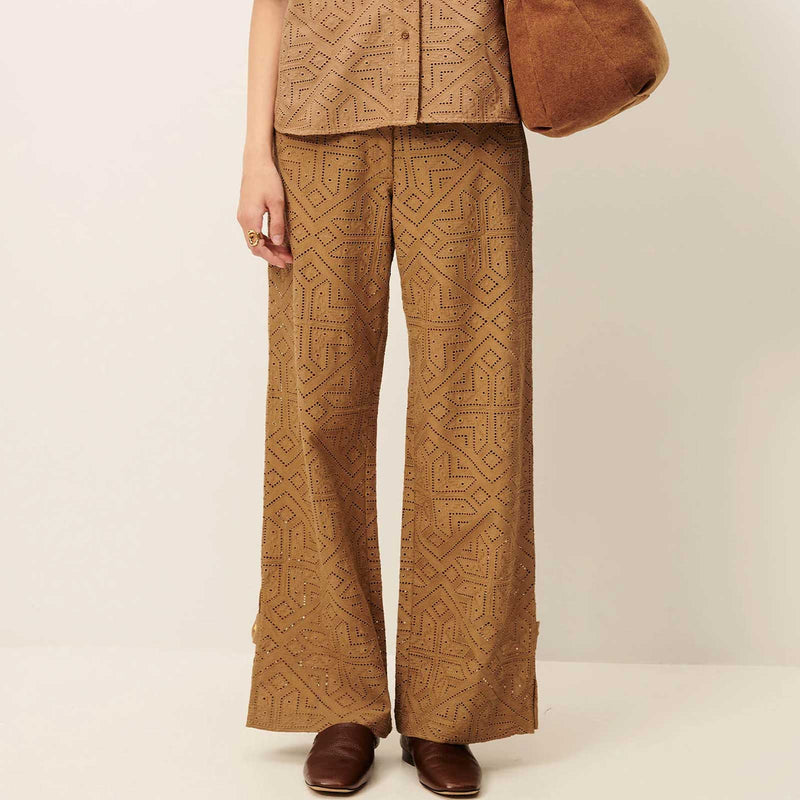 Allindy Embroidered Pants pampa Sessùn