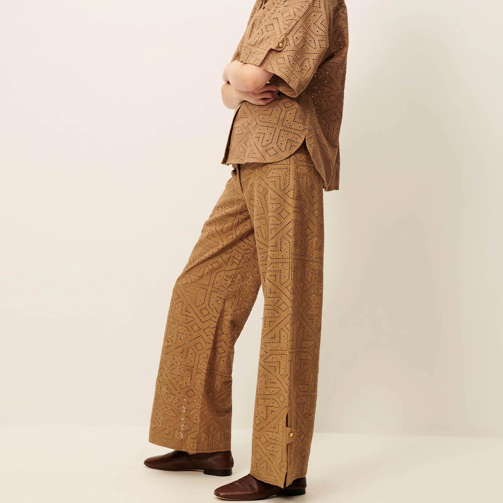 Allindy Embroidered Pants pampa Sessùn