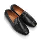 Linnea Leather Ballet Flats black