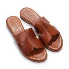Becca Sliders brandy Shoedesign Copenhagen