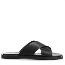 Bionn Leather Sliders black Shoedesign Copenhagen